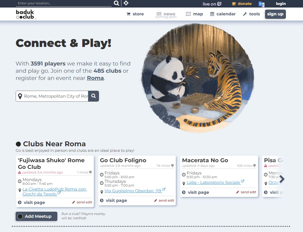 badukclub homePage